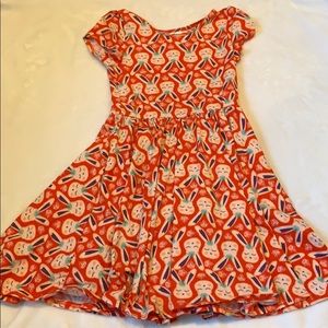 DotDotSmile Red Bunny Dress